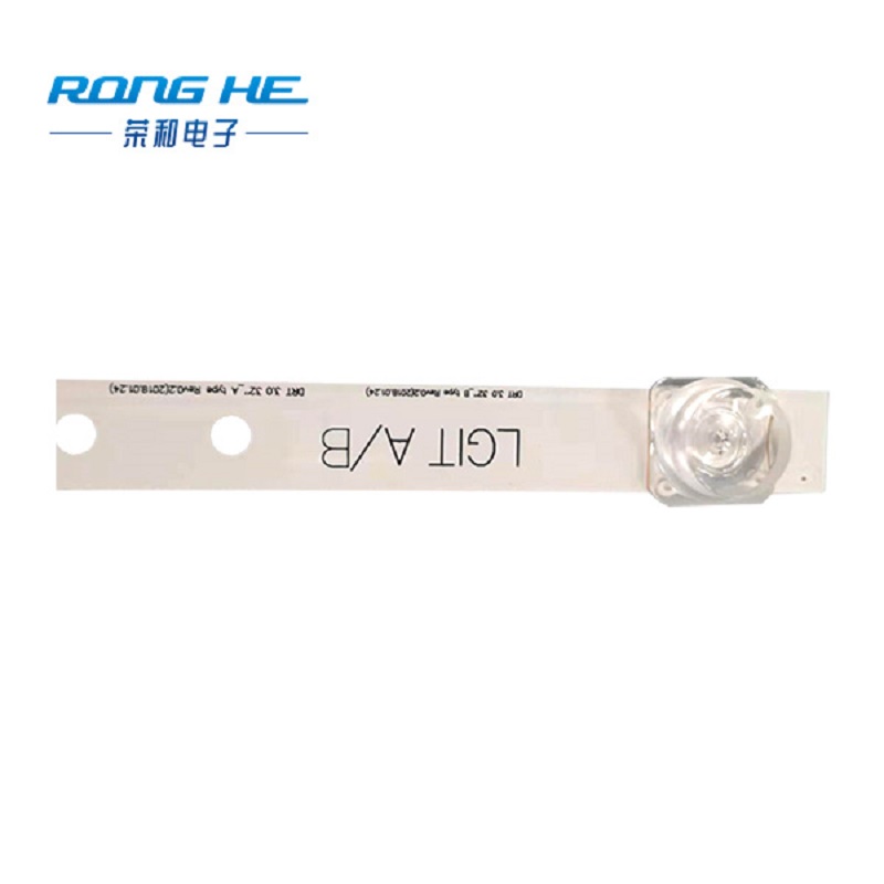 LG32, 6 diod LED, kwadratowe paski z podświetleniem LED